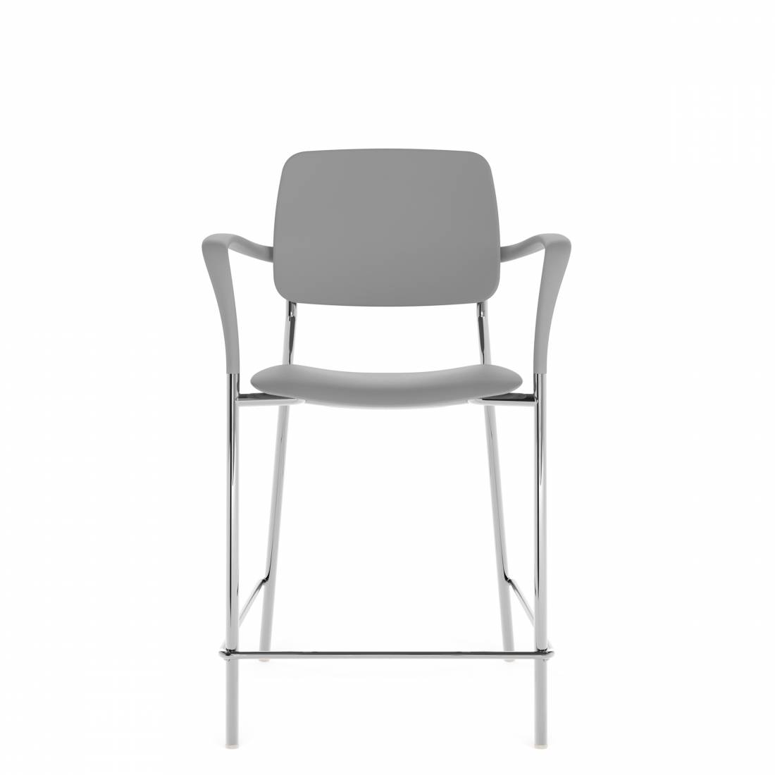 High Counter stool with arms that can be used for guest seating