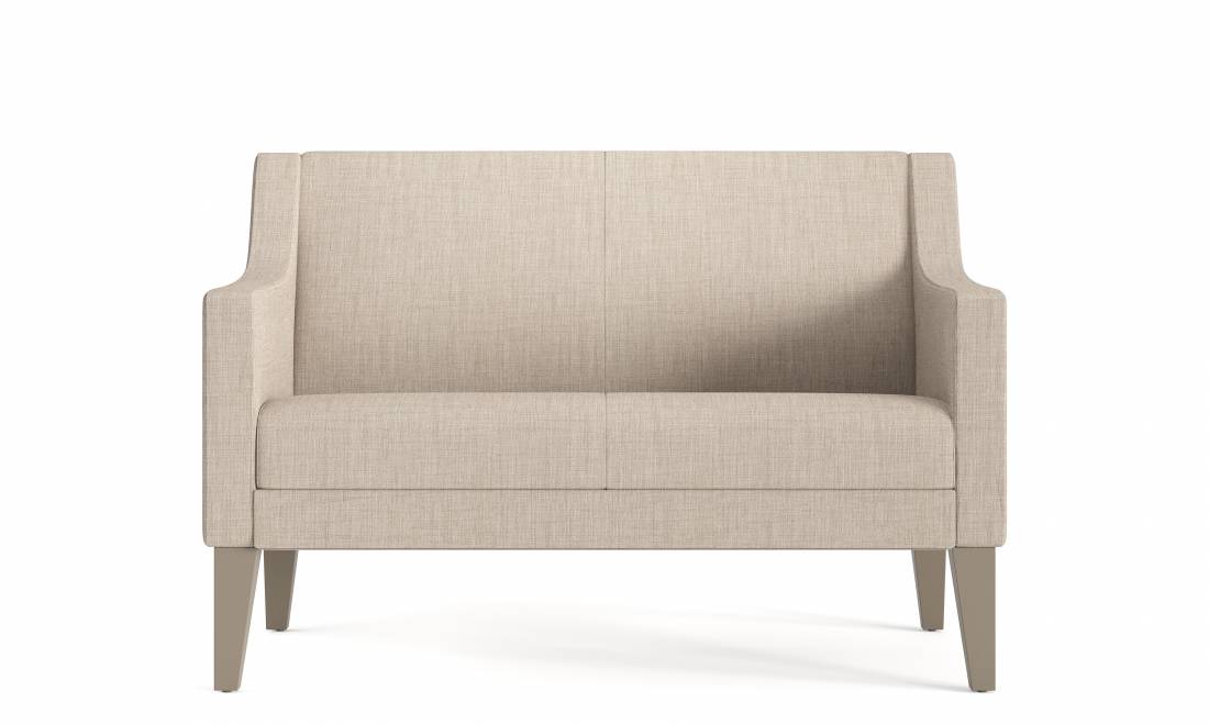 ergonomic two seater sofa for healthcare providers