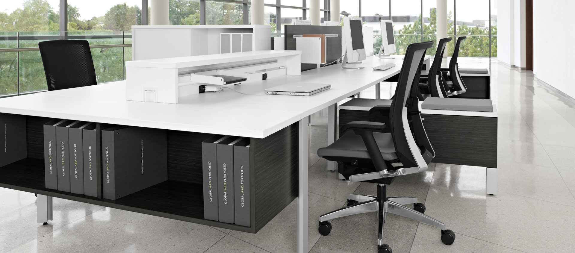Global Commercial furniture example for beautiful office spaces