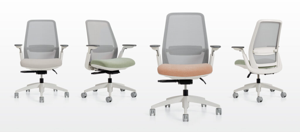 perfect example of a beautiful set of chairs for commercial office furniture