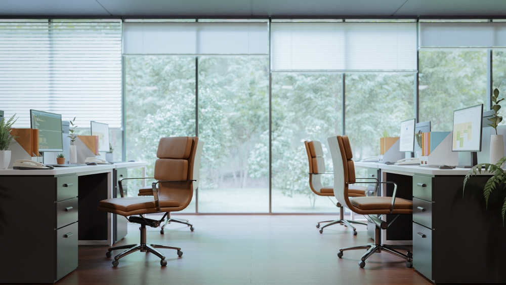 ergonomic office furniture solutions with adjustable chairs and modern workstations in a Vaughan workspace