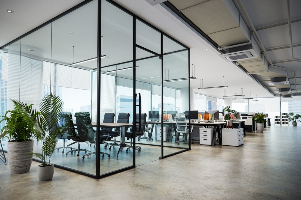 Stylish corporate workspace highlighting functional furniture collections from trusted office furniture retailers.
